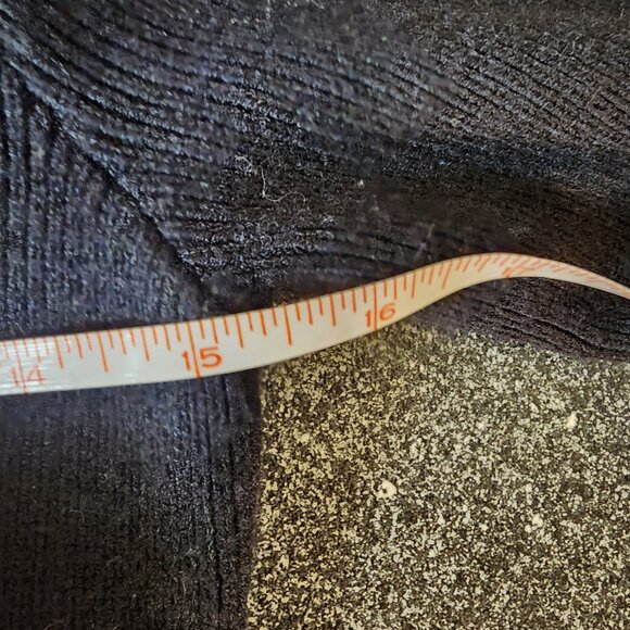 Abercrombie & Fitch Soft Sweater Dress S Mini Long Sleeve Grunge Zip Up - Picture 8 of 8